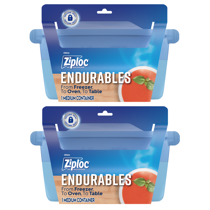 Ziploc Endurables Medium Container 2ct