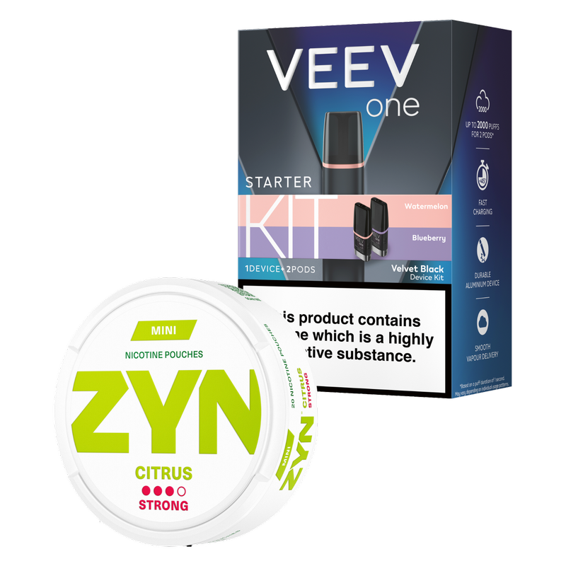 Veev One Kit & Zyn Citrus Bundle