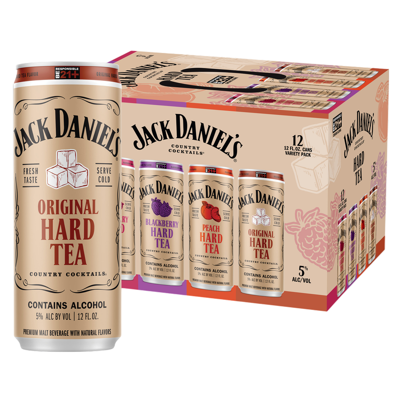 Jack Daniel's Hard Tea 12pk 12oz Can 5% ABV