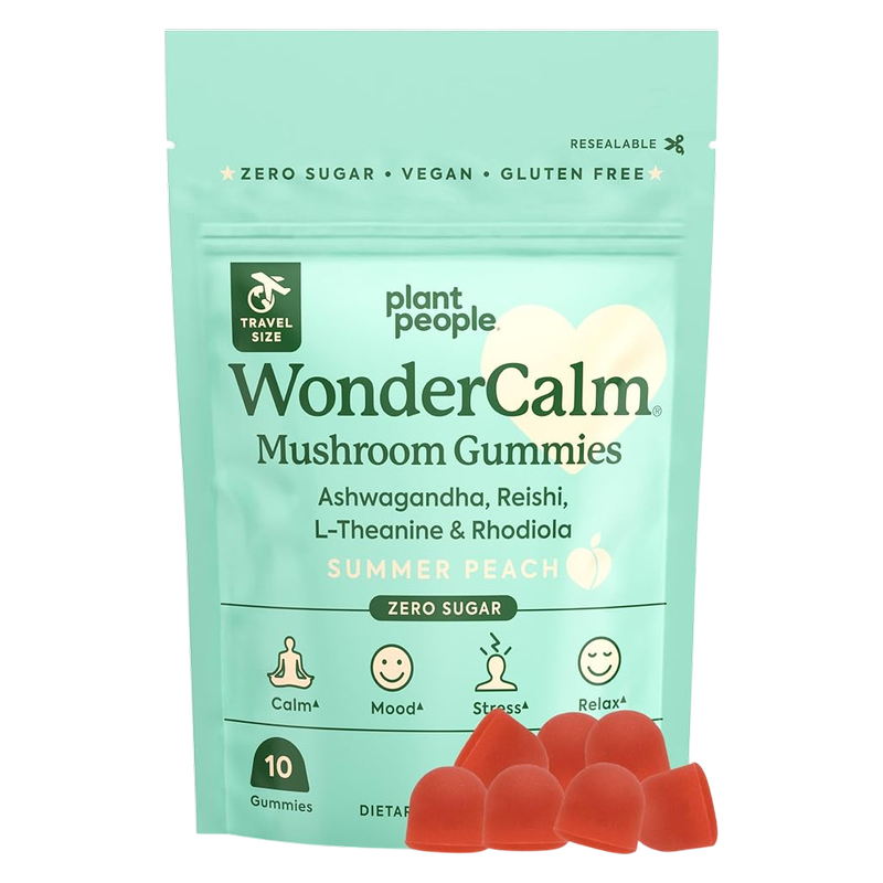 Plant People Wondercalm Mushroom Gummies, 10ct