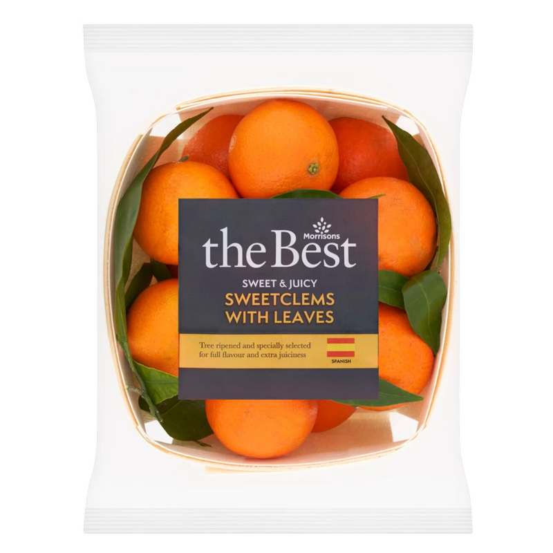 Morrisons The Best Sweetclems with Leaf, 750g