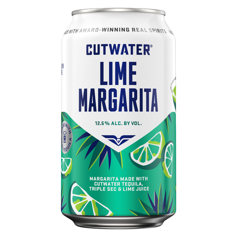 Cutwater Lime Margarita Single 12oz Can 12.5% ABV