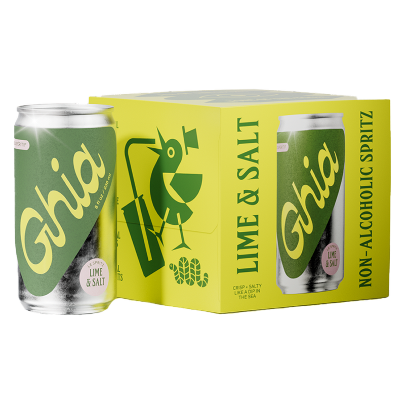 Ghia Lime & Salt 4pk 12oz Can