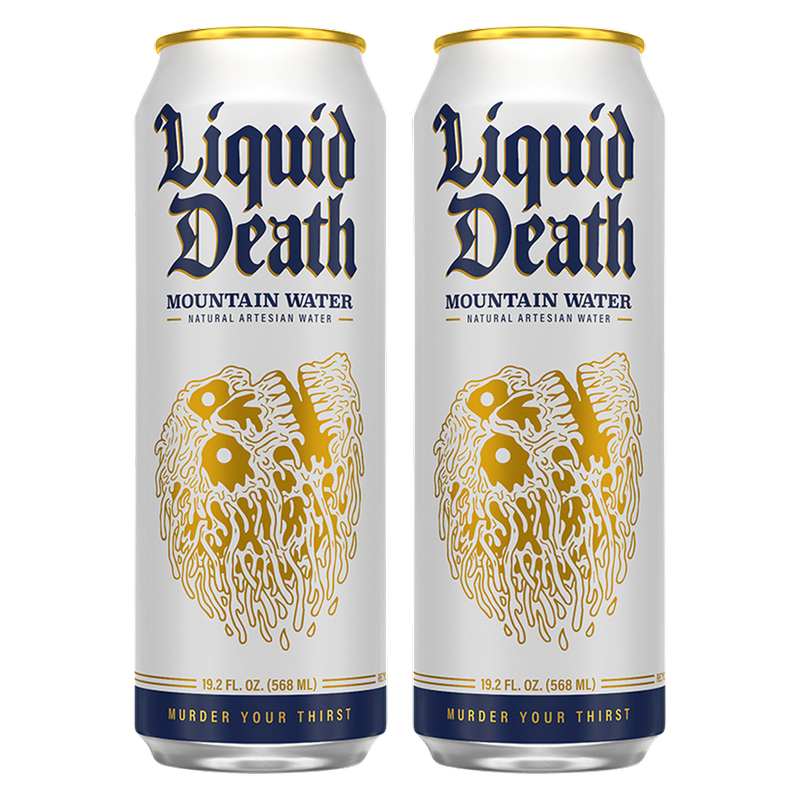 2ct - Liquid Death Mountain King Size Water 