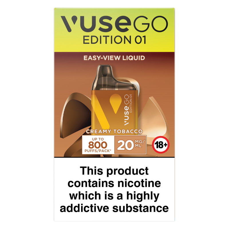 Vuse Go Edition 01 Creamy Tobacco, 1pcs