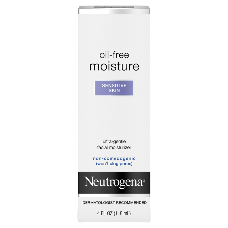Neutrogena Ultra Gentle Oil-Free Facial Moisturizer for Sensitive Skin 4oz