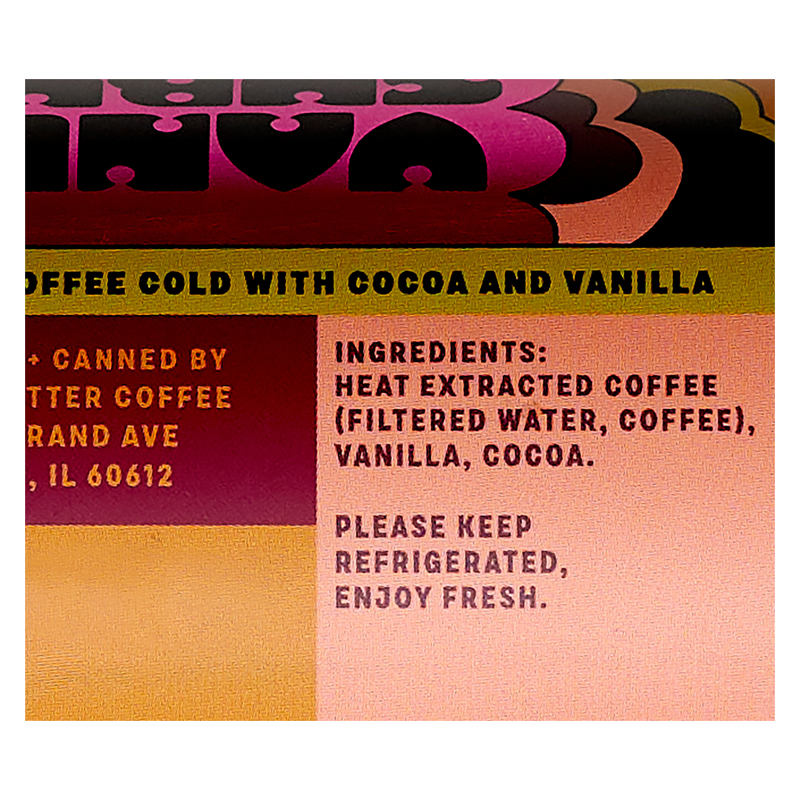 Dark Matter Coffee Vanilla Suburbs Coffee 8oz Can