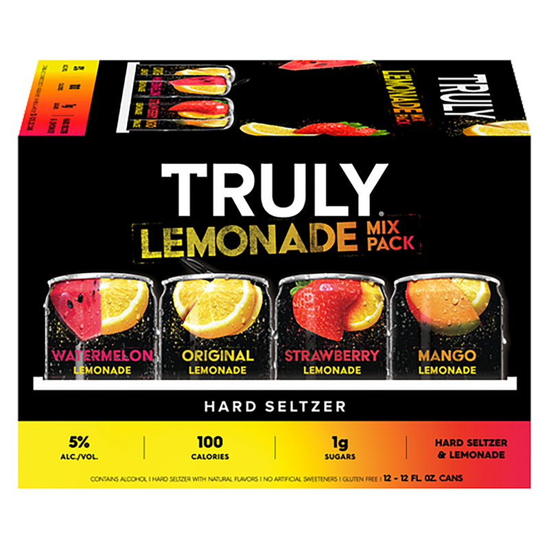 TRULY Hard Lemonade Variety 12pk 12oz Can 5.0% ABV