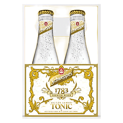 Schweppes 1783 Bitter Lemon Tonic 4pk 6.3oz