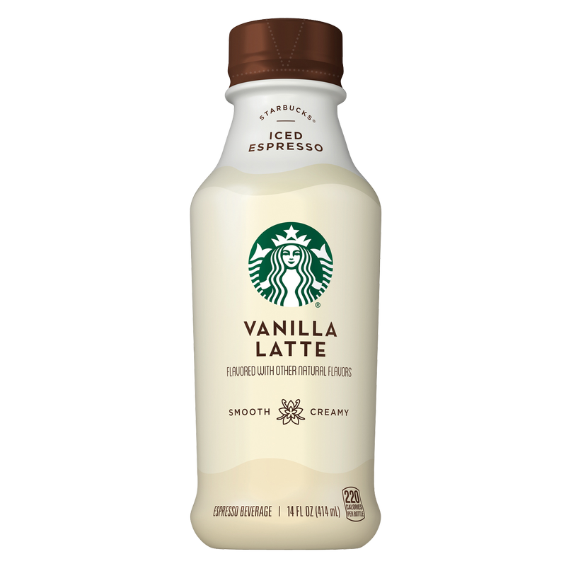 Starbucks Iced Espresso Latte Vanilla 14oz