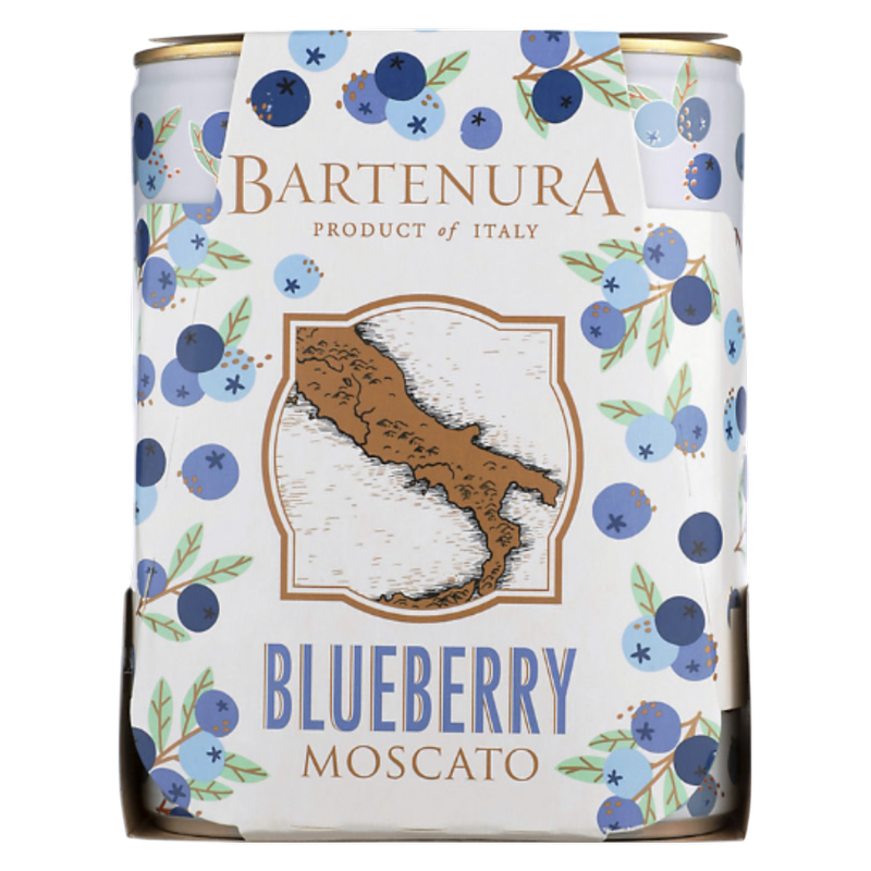Bartenura Blueberry Moscato 4pk 250ml Can