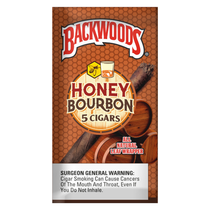 Backwoods Honey Bourbon Cigarillos 5ct