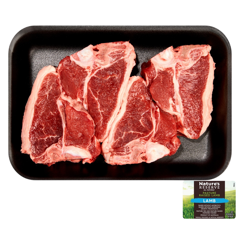 Nature's Reserve Australian Lamb Loin Chop - 1lb