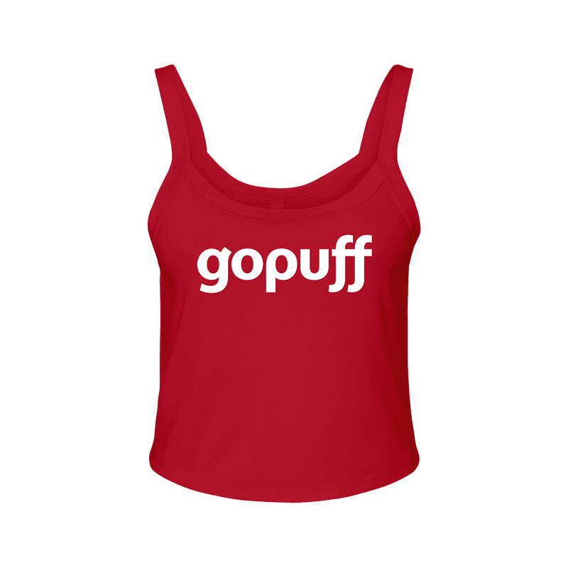 The Gopuff Game Day Crop Top- BU- Size Medium