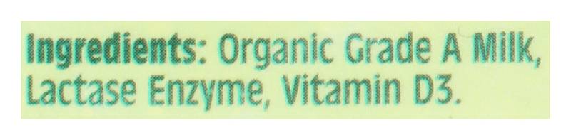 Organic Valley Lactose-Free, Whole Milk
