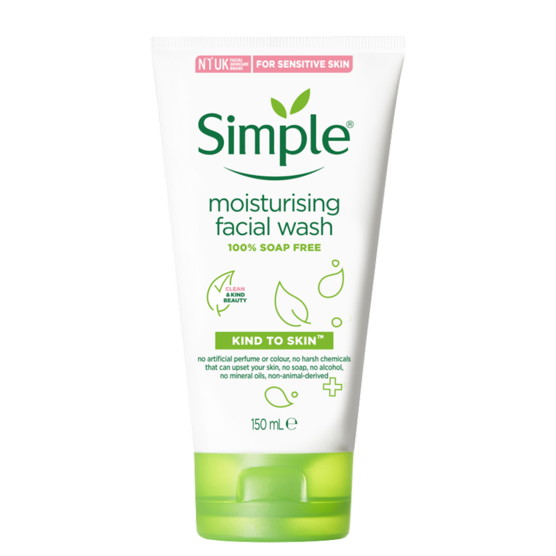 Simple Kind to Skin Moisturising Facial Wash, 150ml