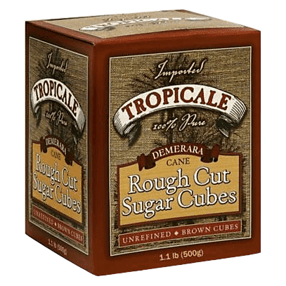 Tropicale Demerara Rough Cut Sugar Cubes 17.6oz