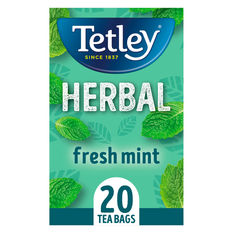 Tetley Fresh Mint Tea Bags, 20pcs