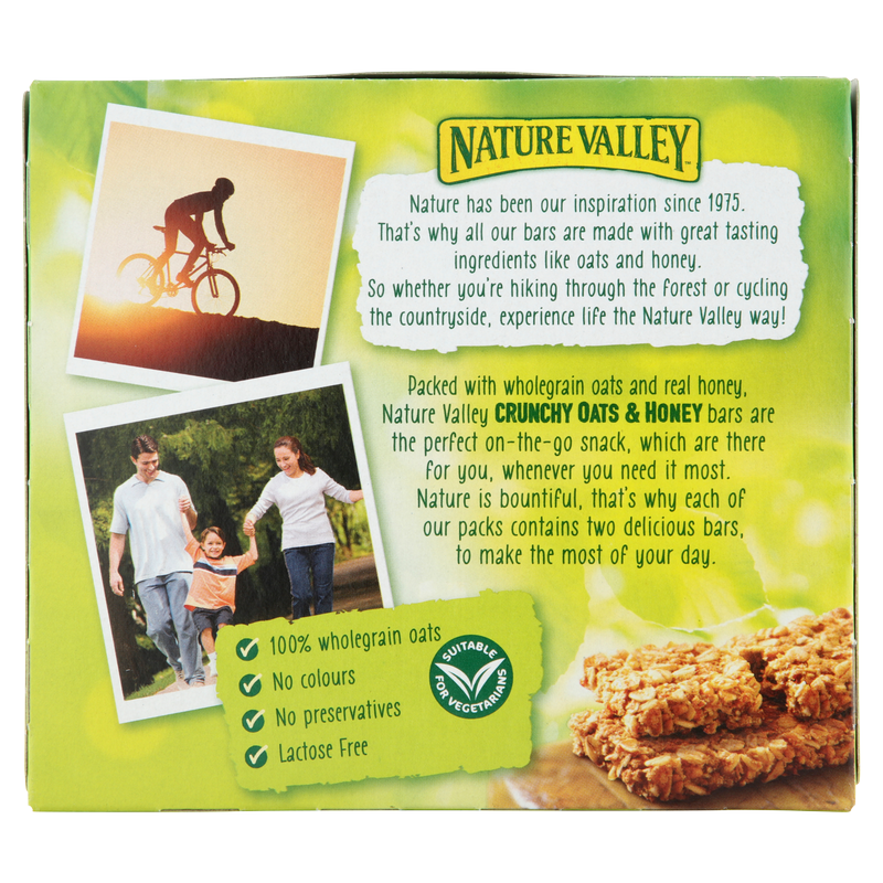 Nature Valley Crunchy Oats & Honey Cereal Bar, 5 x 42g