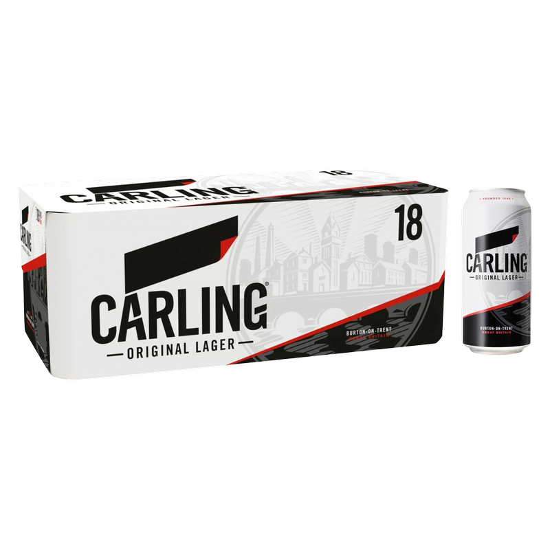 Carling Original Lager, 18 x 440ml