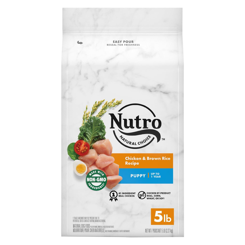 Nutro Wholesome Essentials Chicken, Brown Rice & Sweet Potato Recipe Dry Dog Food 5lb