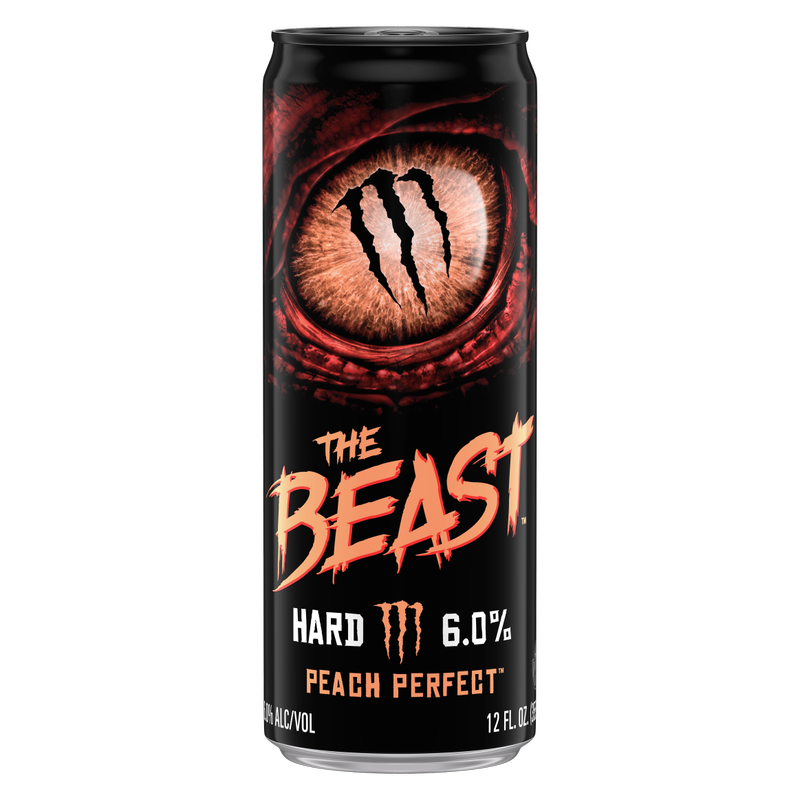 The Beast Peach Perfect 12oz Can 6% ABV