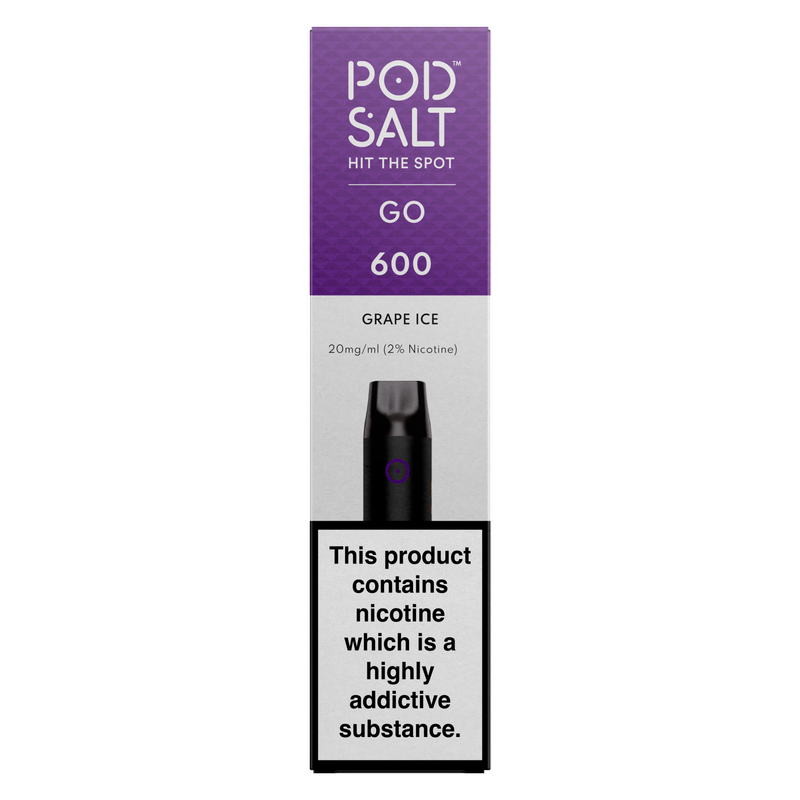 Pod Salt Go 600 Grape Ice, 1pcs