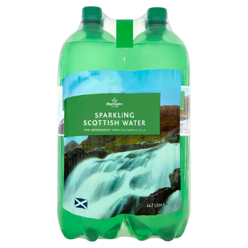Morrisons Scottish Sparkling Water, 4 x 2L