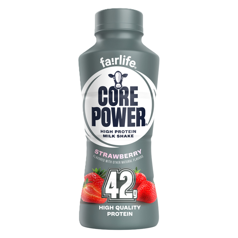 Core Power Elite 42G Strawberry Protein Milkshake 14oz Btl