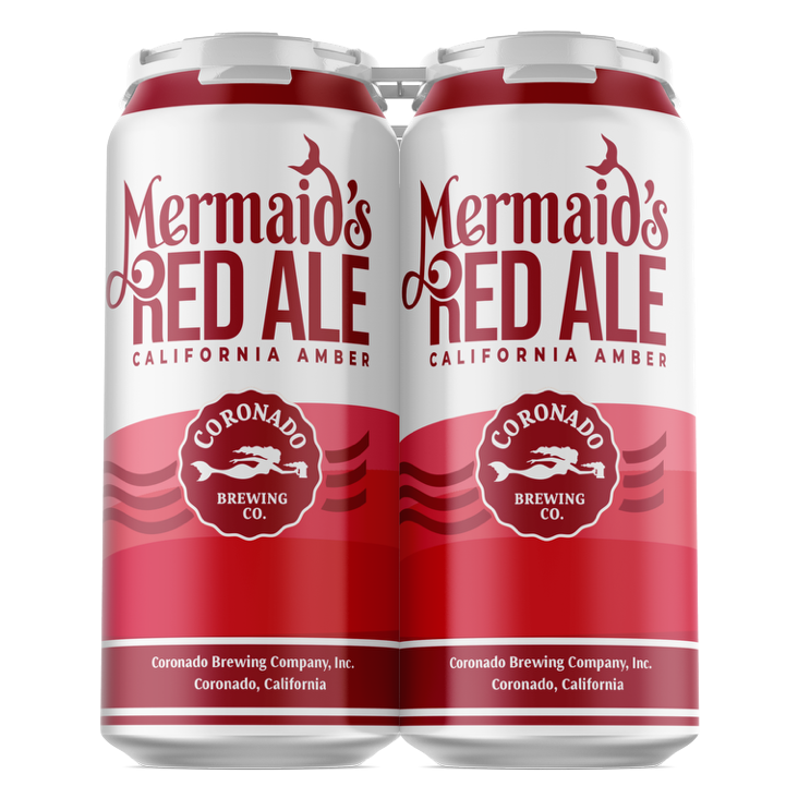 Coronado Brewing Co. Mermaid Red Ale 4pk 16oz Can