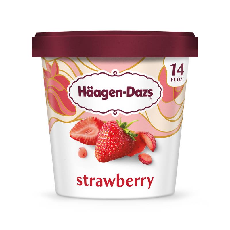 Haagen-Dazs Strawberry Ice Cream Pint