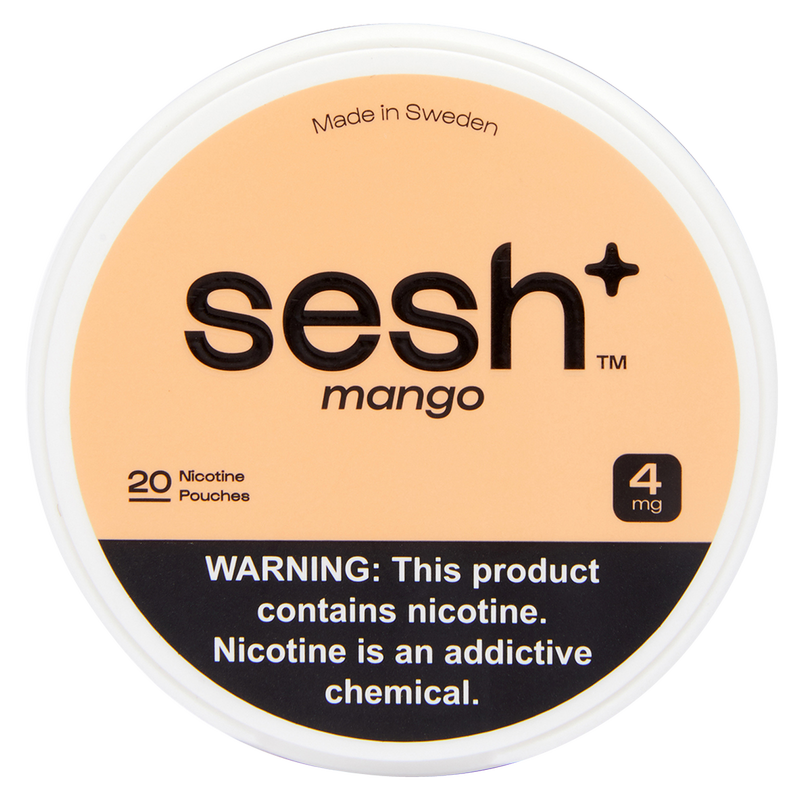 Sesh+ Mango Nicotine Pouch 4mg