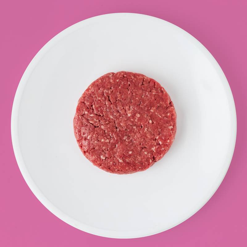 Frozen Beef Burger Patties - 2ct/8oz