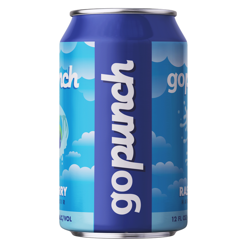 Gopunch Blue Raspberry Hard Elixir 6pk 12oz Can 6.0% ABV