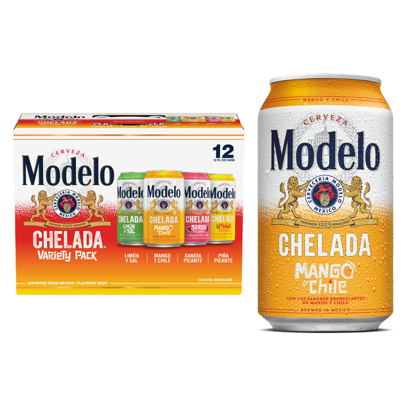 Modelo Chelada Variety 12pk 12oz Can 3.5% ABV