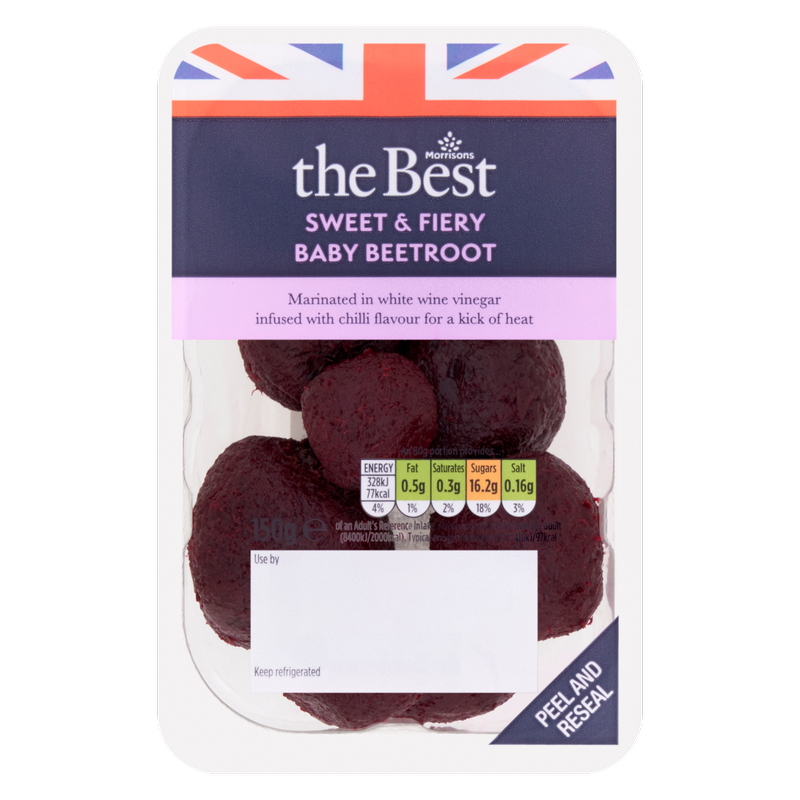Morrisons The Best Sweet Chilli Beetroot, 150g
