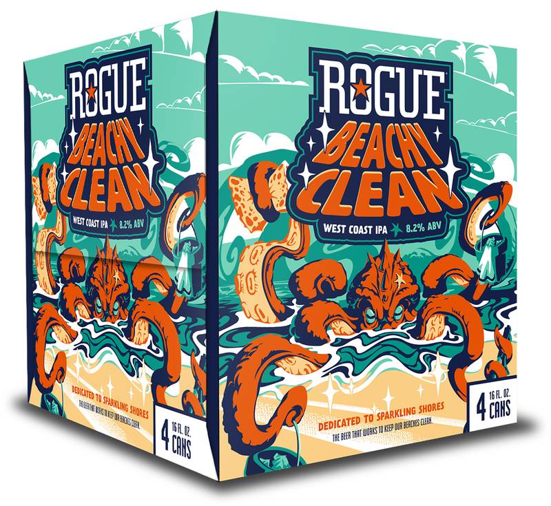 Rogue Beachy Clean IPA (4PKC 16 OZ)