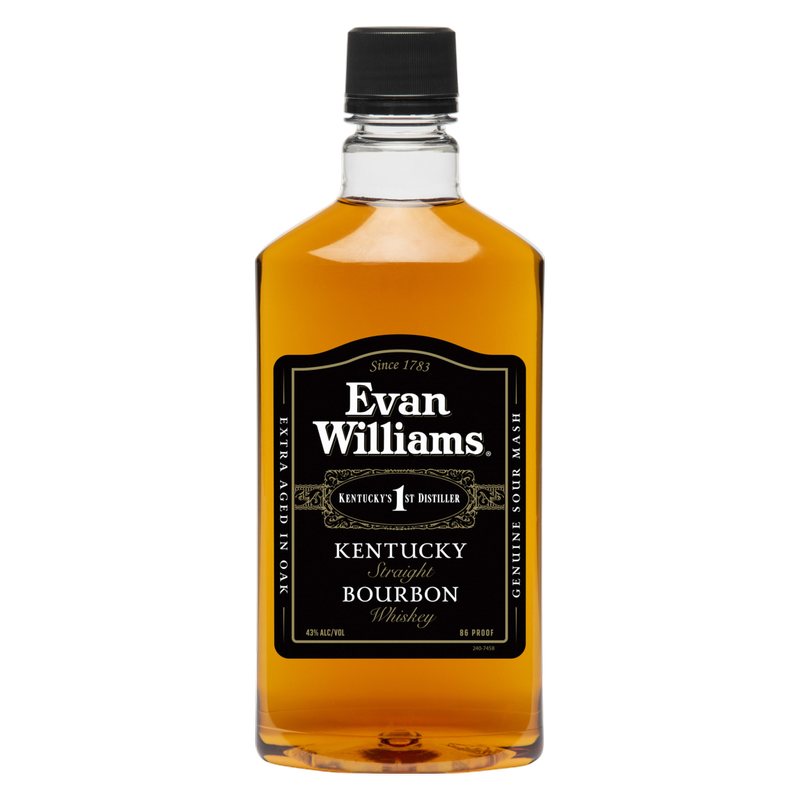 Evan Williams Bourbon Plastic 750ml (86 Proof)