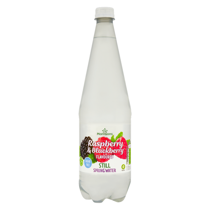 Morrisons Raspberry & Blackberry Still Water Sugar Free, 1L