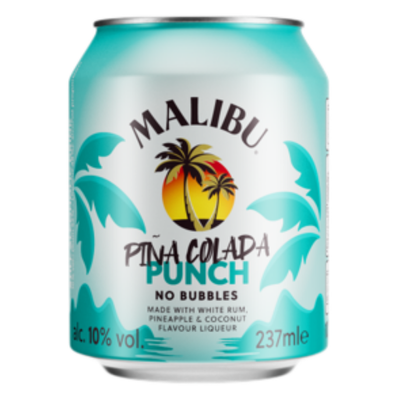 Malibu Punch Pina Colada, 237ml