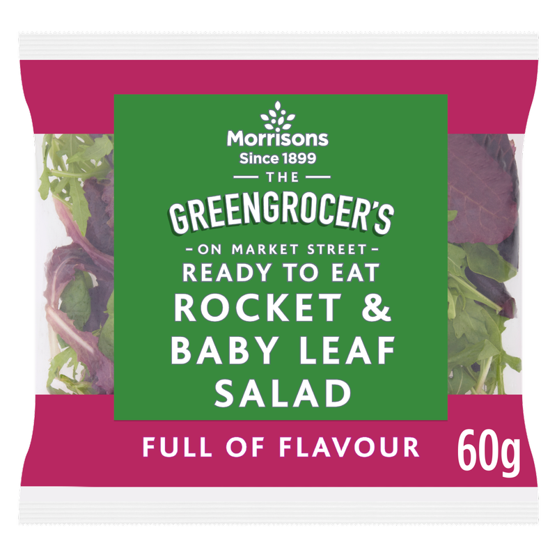 Morrisons Rocket & Baby Leaf Salad, 60g