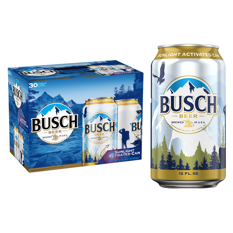 Busch 30pk 12oz Can 4.6% ABV