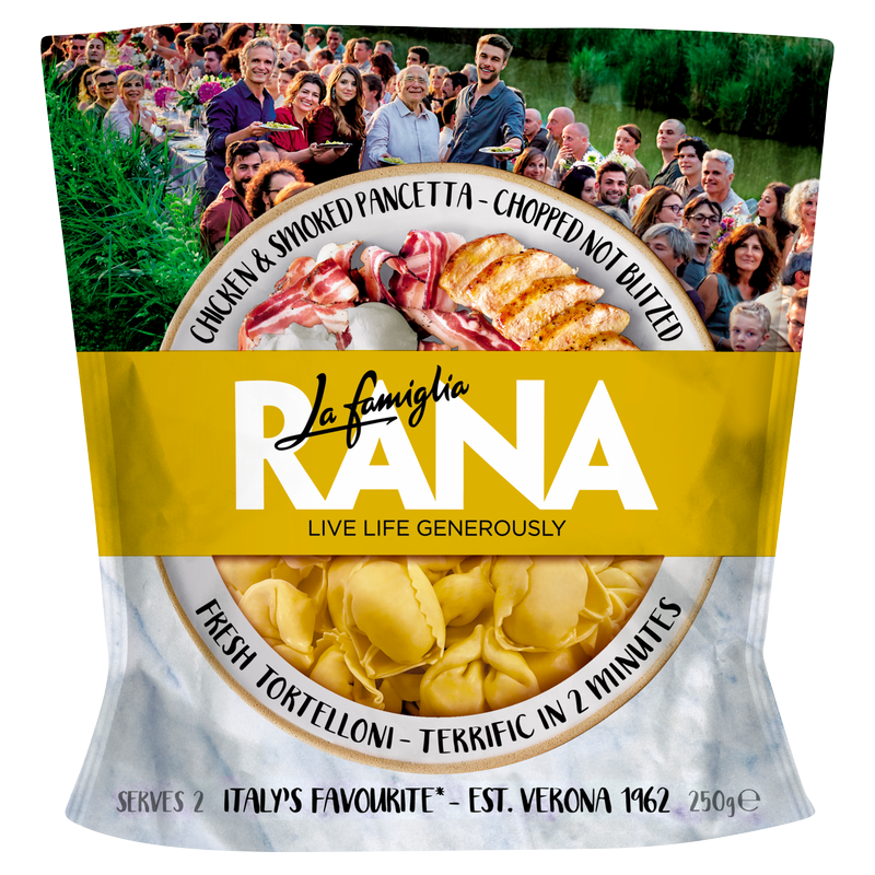 Rana Chicken & Smoked Pancetta Fresh Tortelloni, 250g