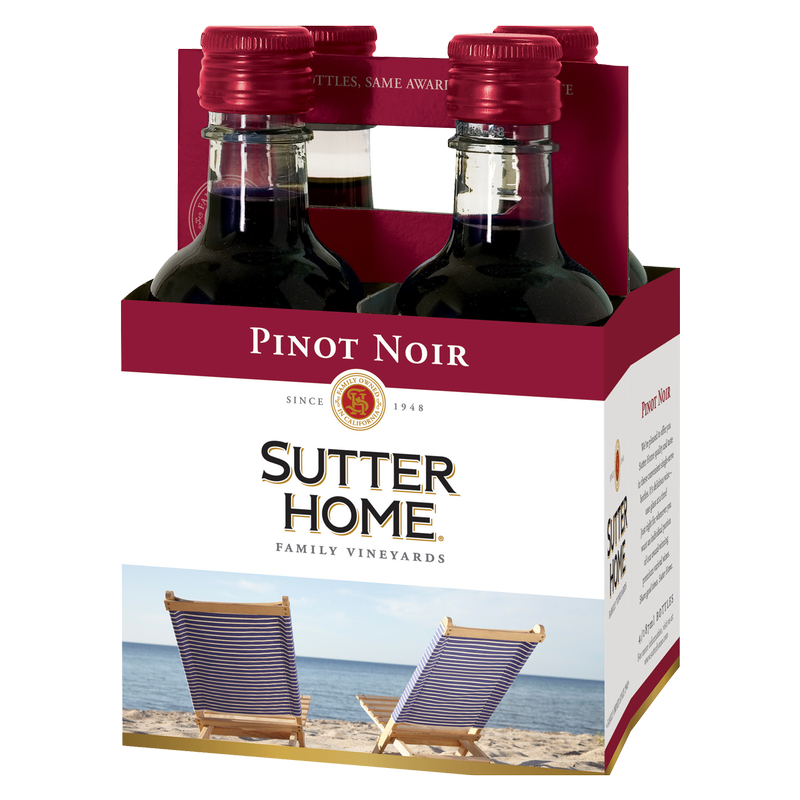 Sutter Home Pinot Noir 4pk 187ml