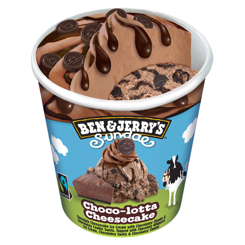 Ben & Jerry's Choco-lotta Cheesecake Sundae, 427ml
