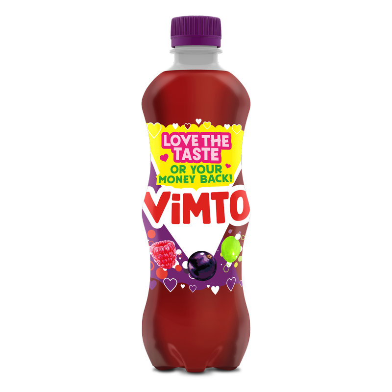 Vimto Original Real Fruit Fizzy Drink, 500ml