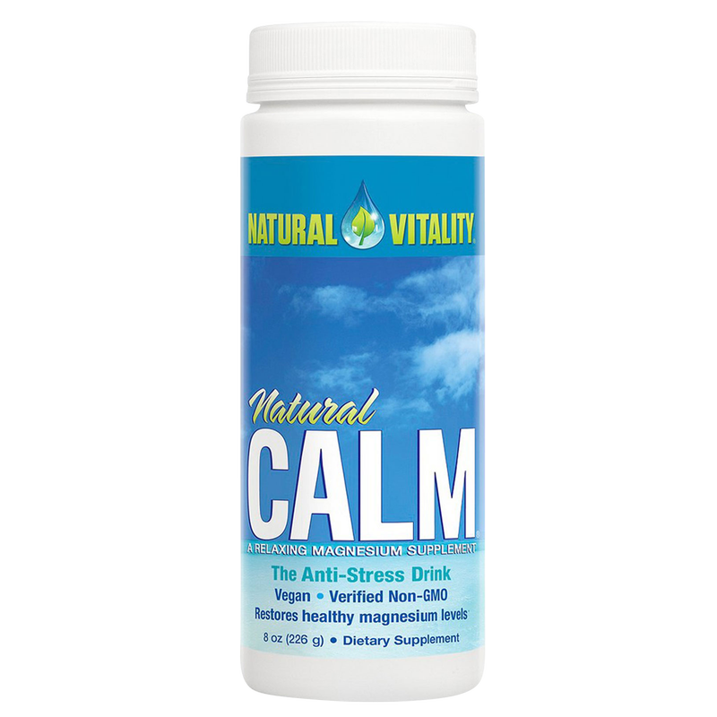 Natural Vitality Calm Magnesium Supplement 8oz