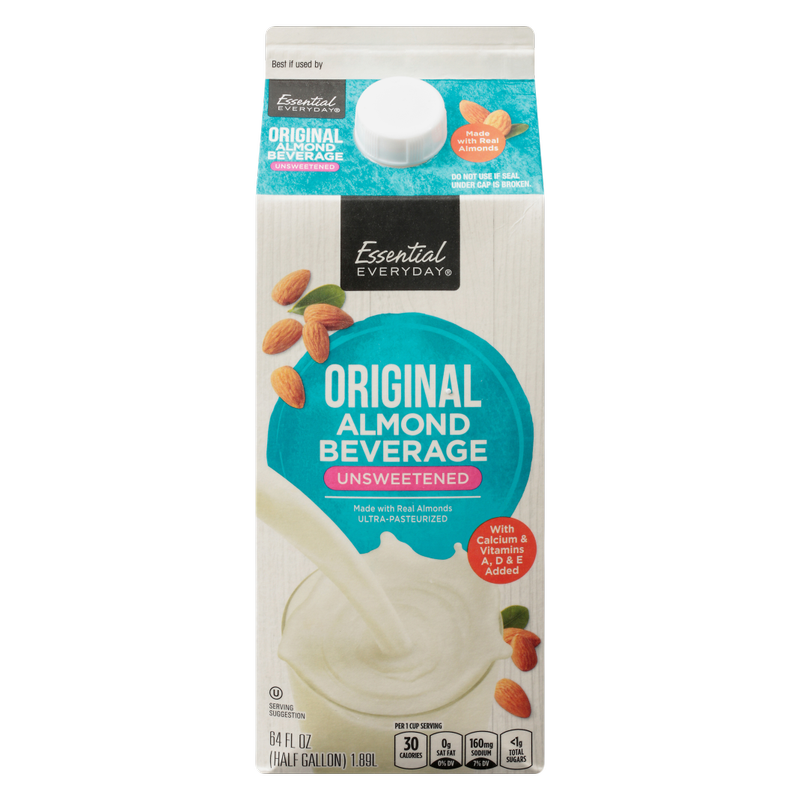Essential Everyday Original Unsweetened Almond Beverage 64oz