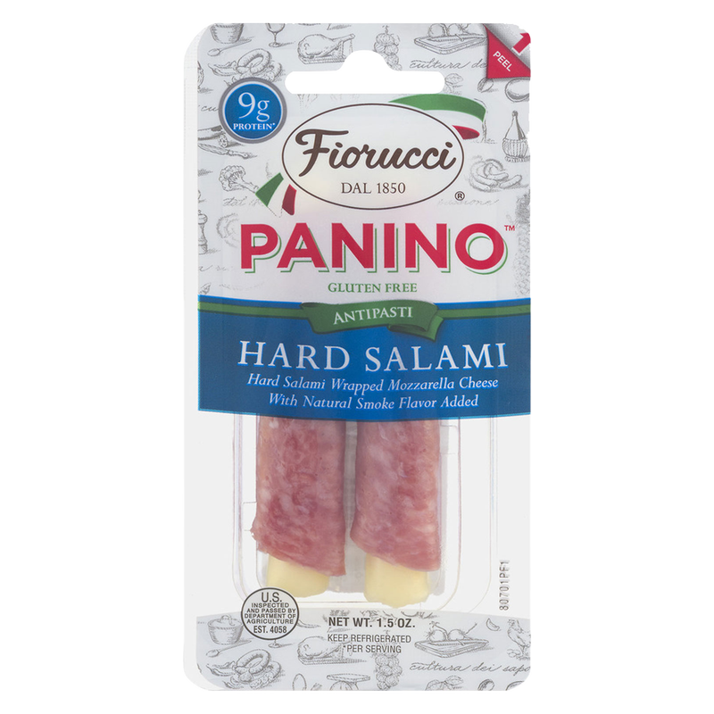 Fiorucci Panino Hard Salami and Mozzarella Snack Pack - 1.5oz