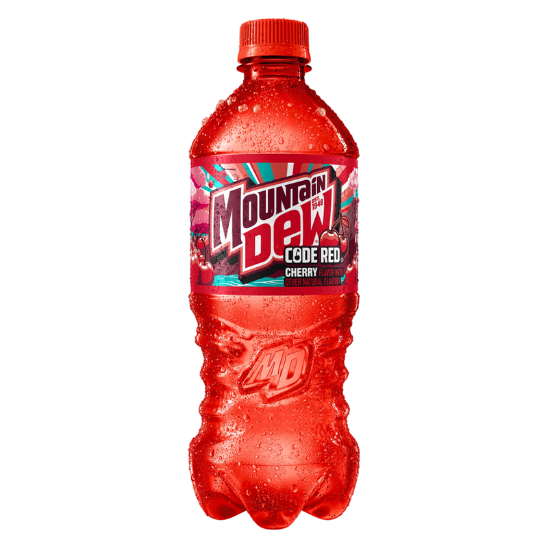 Mountain Dew Code Red 20oz Btl